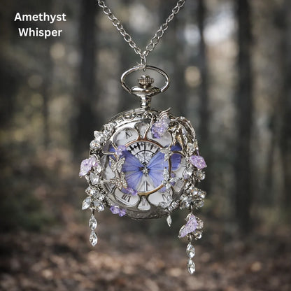 Butterfly Pocket Watch